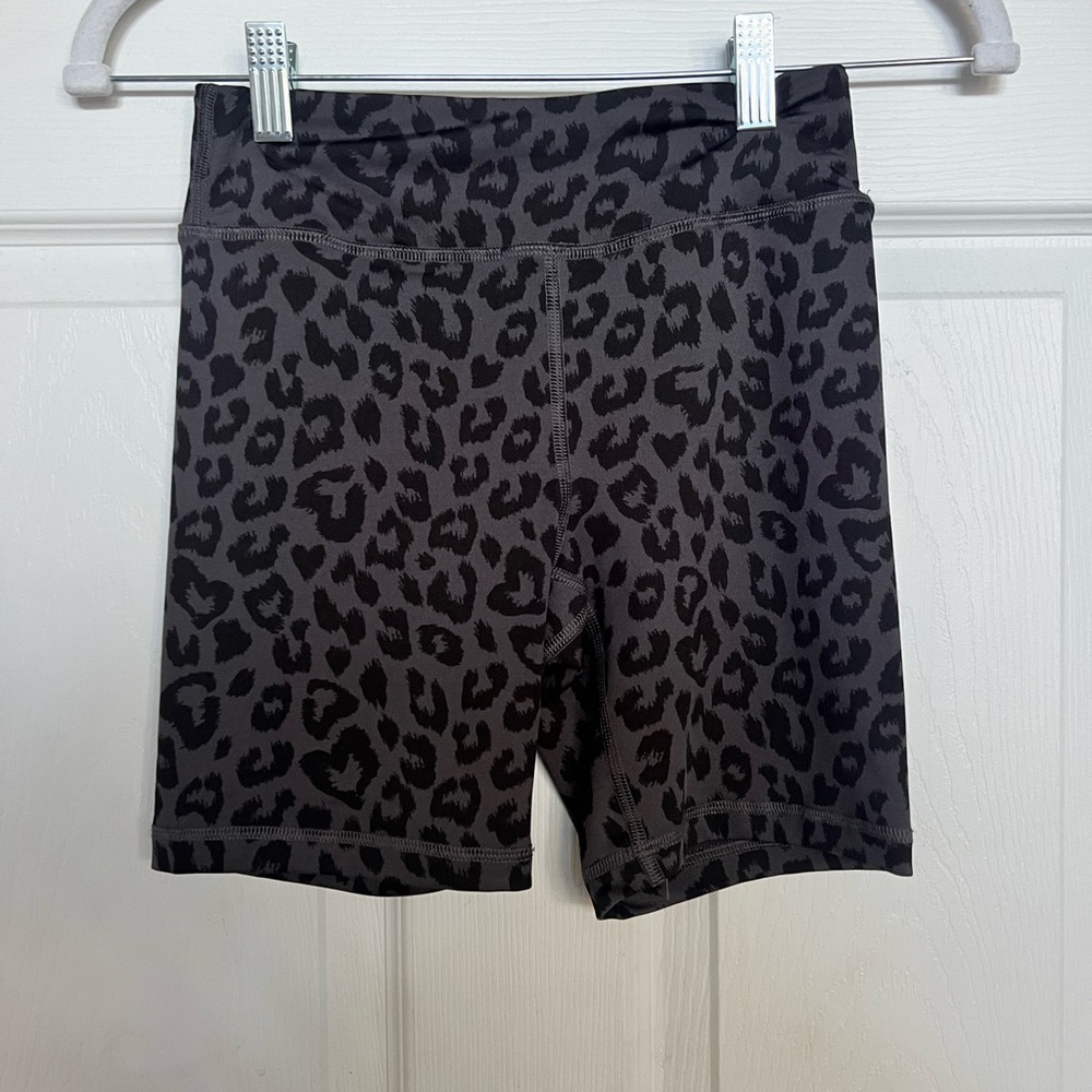 90 Degree by Reflex Leopard Print Girls Shorts